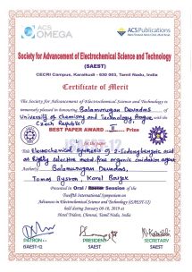 Certificate of merit - Balamurugan Devadas (šířka 450px)
